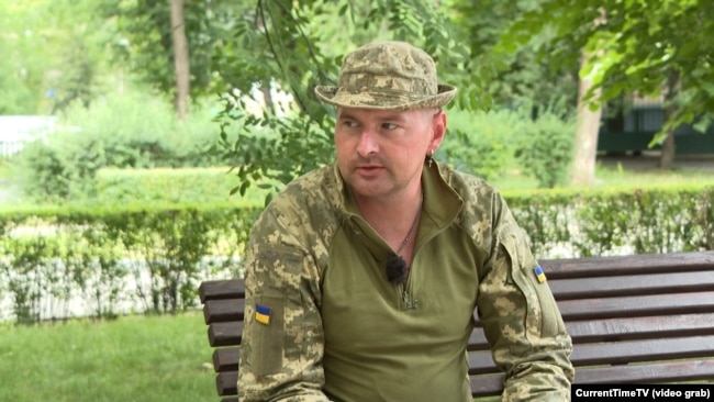Военнослужащий 118-й бригады ВСУ Андрей