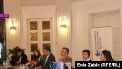 Sa predstavljanja istraživanja o transparentnosti financiranja političkih stranaka, Zagreb, 24. studenoga 2011.