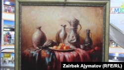 Kyrgyzstan-Bishkek, young artists, 22Jan2015