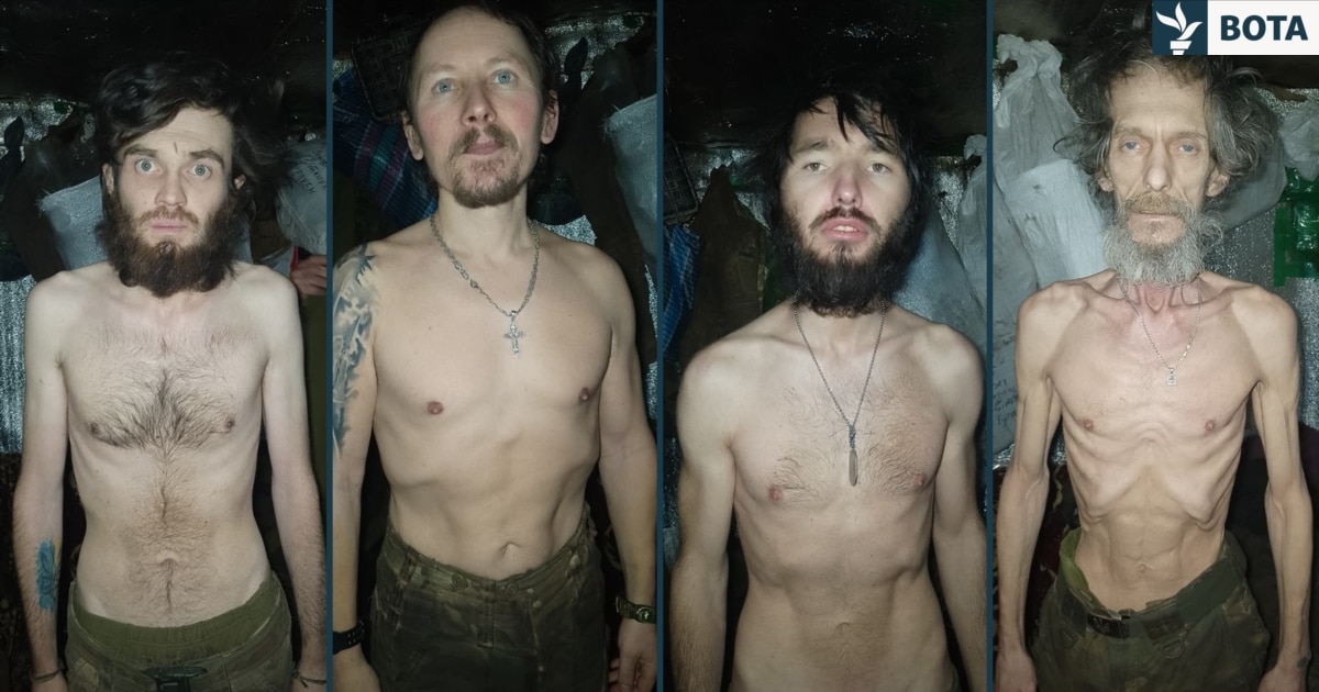 Pamjet e ushtarëve të dobësuar ukrainas shpërfaqin mungesat e ushqimit në front