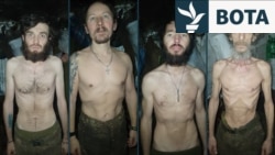 Pamjet e ushtarëve të dobësuar ukrainas shpërfaqin mungesat e ushqimit në front