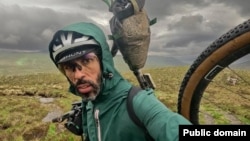 Sofiane Sehili was arrested after crossing the Russian border with China for the last leg of his attempt to cycle from Lisbon to Vladivostok. (file photo)