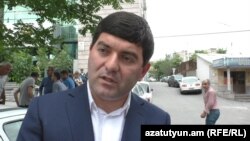 Armenia - Davit Hambardsumyan, Mayor of Masis, Yerevan, 2 Jun, 2018 