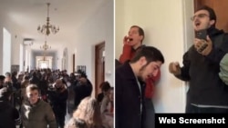 სტუდენტები აპროტესტებენ ბსუ-ს რექტორის პოზიციაზე „ქართული ოცნების“ წარმომადგენლის სავარაუდო დანიშვნას.