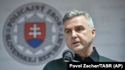 Начальник полиции Словакии Тибор Гаспар 