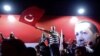 Slavlje pristalica predsednika Redžepa Tajipa Erdogana u Istanbulu
