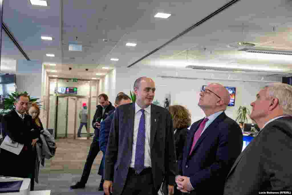 CZECH REPUBLIC – A visit of Acting U.S. Assistant Secretary of State for European and Eurasian Affairs Philip Reeker at RFE/RL on October 31, 2019, RFE/RL’s headquarters, Prague.