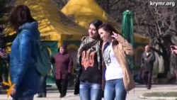 «Крим – це Україна» – гасло у Сімферополі на акції вшанування Тараса Шевченка