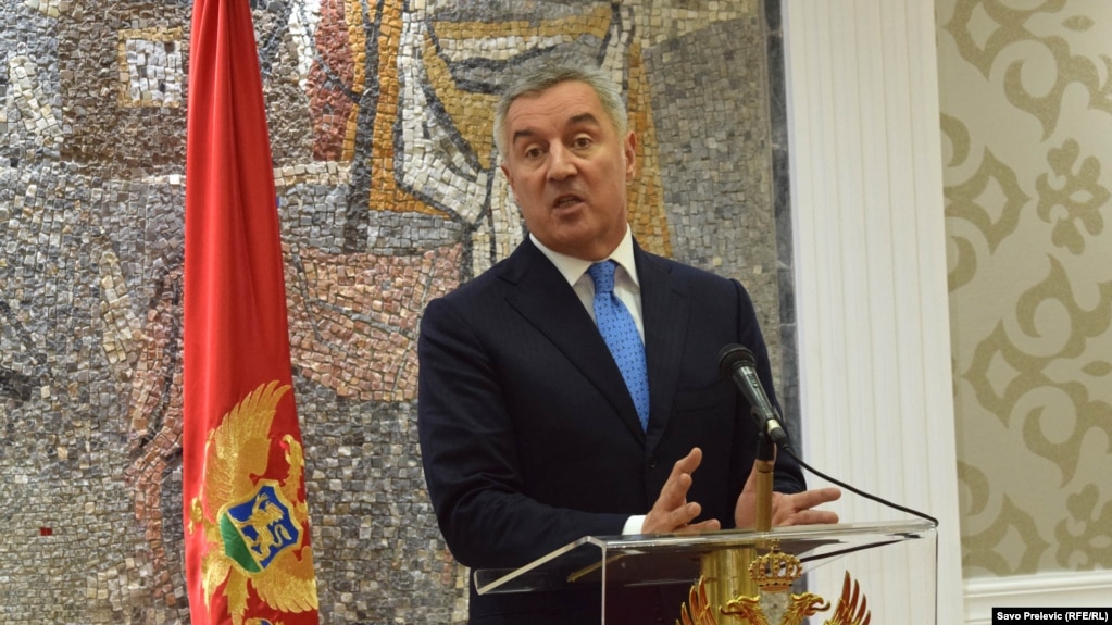 Former Montenegrin Prime Minister Milo Djukanovic (file photo)