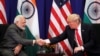 U.S. President Donald Trump shakes hands with India's Prime Minister Narendra Modi during a bilateral meeting alongside the ASEAN Summit in Manila, Philippines November 13, 2017