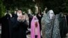 Eid al-Fitr prayers at Tehran University, May 23, 2020. 