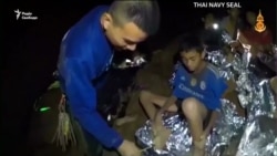 Спасательная операция остановлена. Тайские дети остаются в пещере (видео)