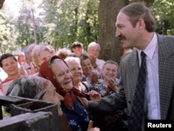 Сустрэча Аляксандра Лукашэнкі з выбарцамі, 1994 год