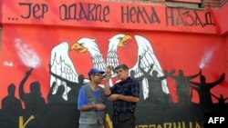 Grafite në veri të Mitrovicës, 10 shtator 2012