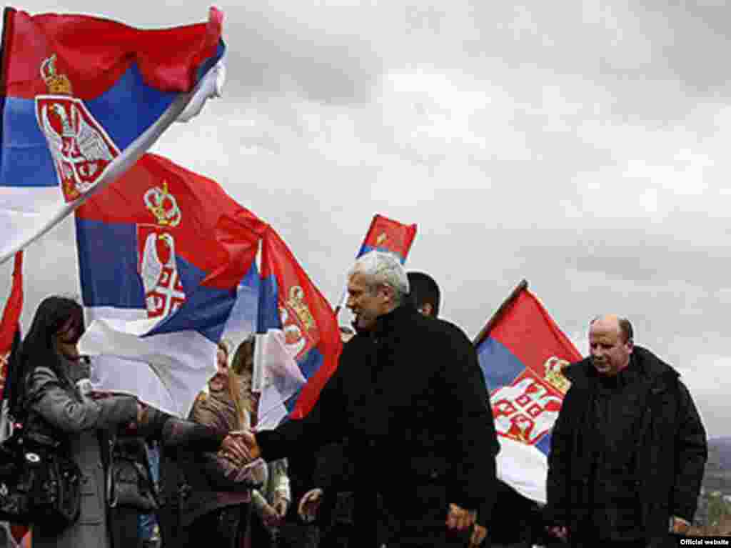 Srbija - Predsjednik Boris Tadić posjetio Novi Pazar u Sandžaku, 22.11.2010. 