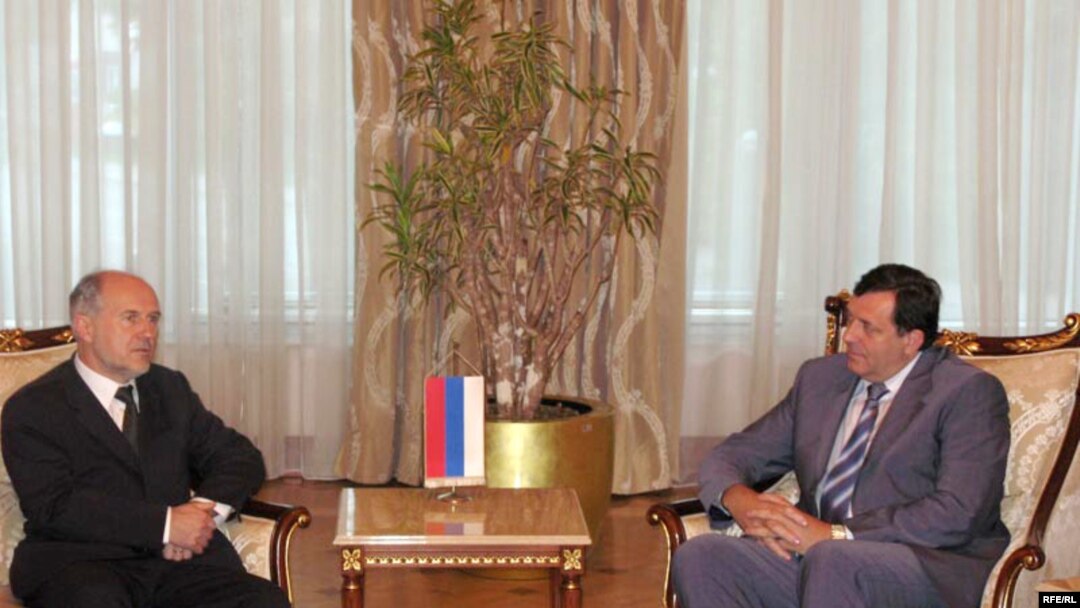 Milorad Dodik i Valentin Inzko