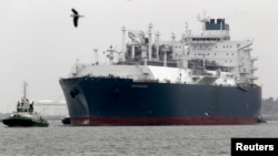 Brod kojim se prevozi prirodni gas, Litvanija, ilustrativna fotografija