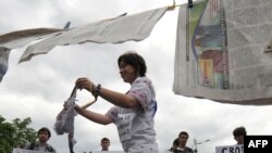 Пикет против цензуры в Киеве, 21 мая 2010