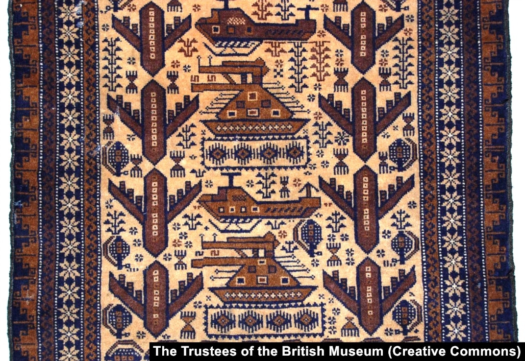 Combat On Carpet Afghanistan S War Rugs