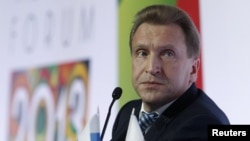 Russian Deputy Prime Minister Igor Shuvalov