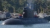 Российская дизельная подводная лодка «Краснодар» в Севастополе