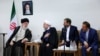 مقام‌های عالی دولت روحانی در دیدار با آیت‌الله خامنه‌ای