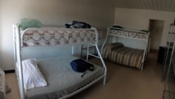 Комната в приюте для малоимущих, где сейчас живет Тимофей Филатов с семьей