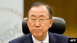 Sekretari i përgjithshëm i Kombeve të Bashkuara, Ban Ki-moon.