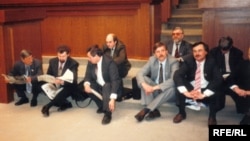 Галадоўка дэпутатаў ВС 12 красавіка 1995 году, якая скончылася жорсткім зьбіцьцём