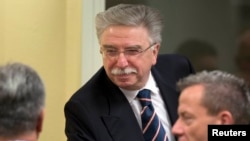 Nikola Šainović u sudnici 23. januara 2014.