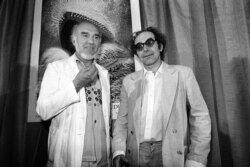 در کنار ژان لوک گدار در ۱۹۸۲
