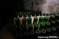 На виноробному заводі «Новий світ» у кримському Судаку