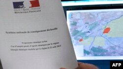 Prima pagină a raportului mai multor servicii de informații franceze care susține că guvernul de la Damasc e vinovat de atacul chimic de la 21 august.