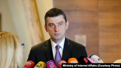 Georgian Interior Minister Focus Of Protester Ire