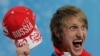 Men&#39;s 10,000-meter speed skater Ivan Skobrev of Russia celebrates his silver medal in Vancouver in 2010, one of just 14 medals brought home by the Russian team. Where the team reportedly did excel was in hosting wild parties.
