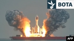 Një raketë kineze, Gravity-1, u nis më 11 tetor, duke i dërguar tre satelitë në orbitë.