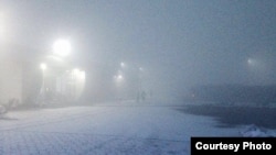 Ош аэропорту. Иллюстрациялык сүрөт.