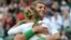 U.K. -- Belarus' Victoria Azarenka (L) and Max Mirnyi celebrate after winning the gold medal of mixed doubles gold medal match of the London 2012 Olympic Games, London, 05Aug2012