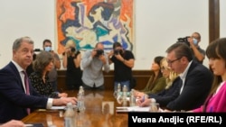 Serž Bramerc i Aleksandar Vučić (20. septembar 2021)