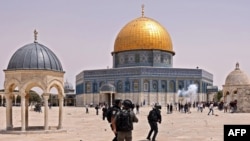 Pamje nga përleshjet në Jerusalem. Fotografi nga arkivi.