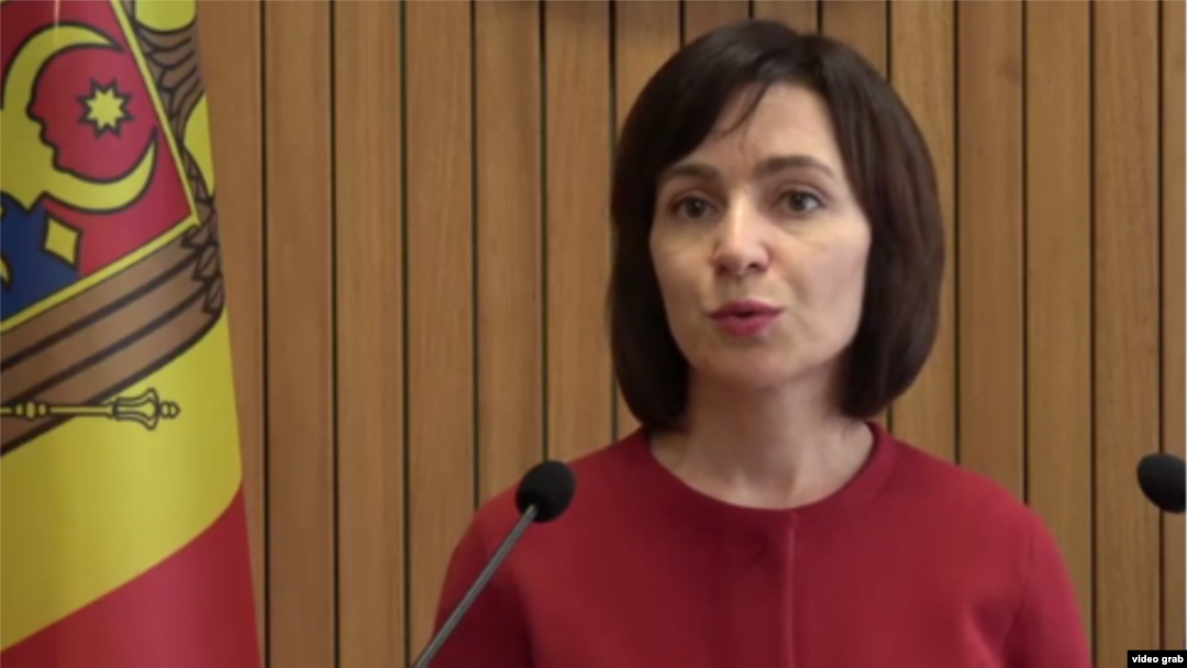 Maia Sandu, premierul Republicii Moldova