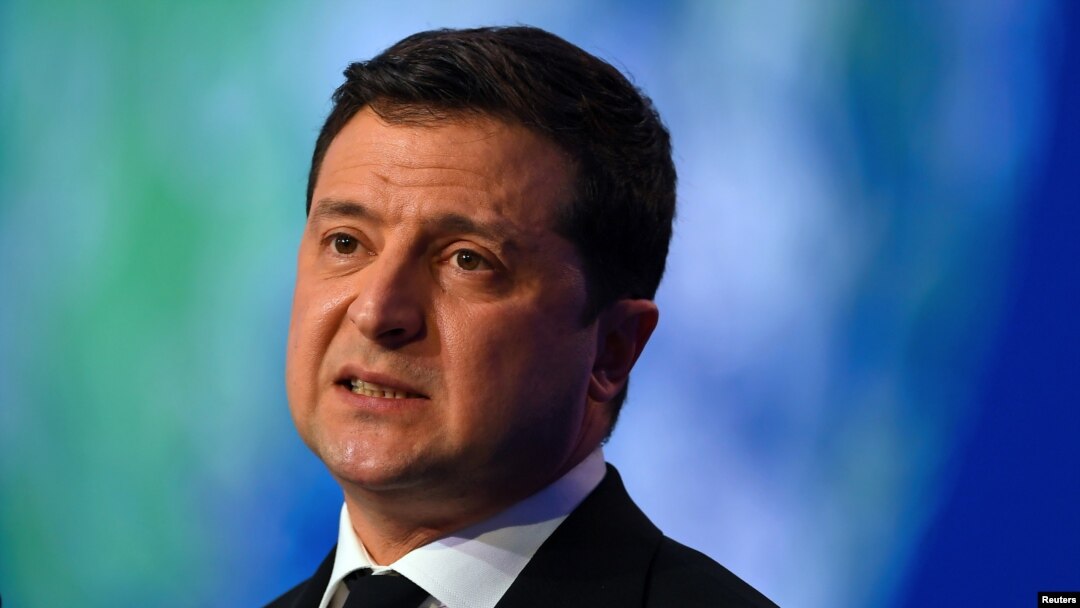 Украинскиот претседател, Володимир Зеленски 