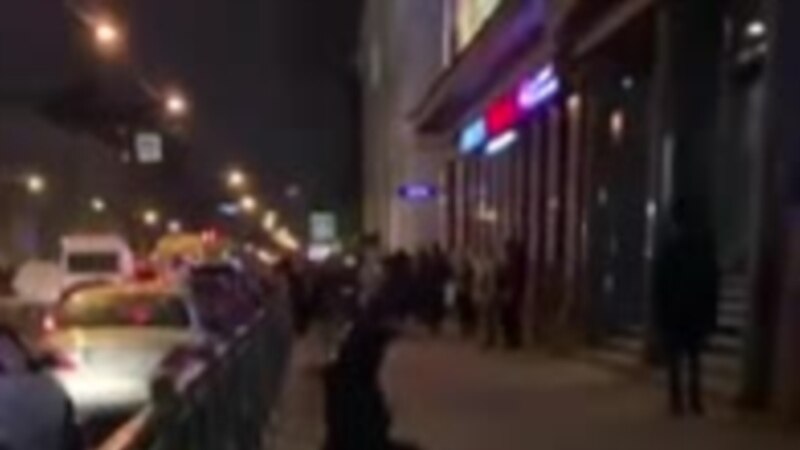 Избиение протестующих в Петербурге