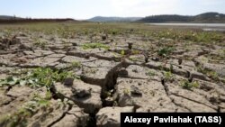 نمونه‌ای از خشکسالی در دشت‌های اوکراین در اروپای مرکزی