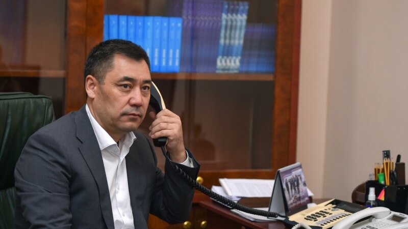 Садыр Жапаров өзбек президенти Шавкат Мирзиёев менен телефондон сүйлөштү