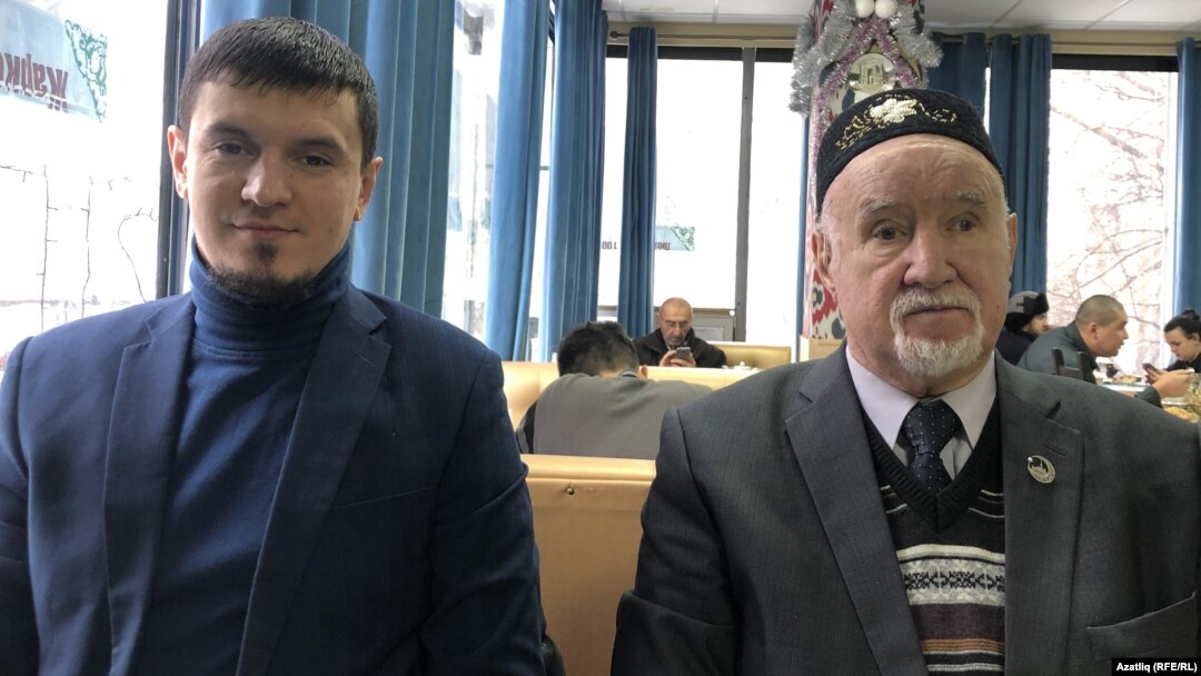 Гаяз Ямбаев (у) һәм Ринат Борханов