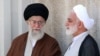 محسنی اژه‌ای در کنار رهبر جمهوری اسلامی