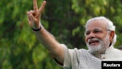 Ҳиндистон Бош вазири Нарендра Моди.