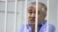Omurbek Tekebaev in a Bishkek courtroom in 2017