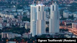 Pogled na deo Skoplja, fotografija iz arhive, 2019. godina